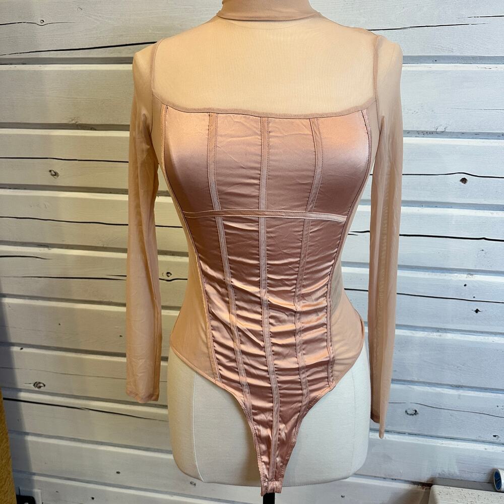 GUESS Corset Style Bodysuit Women’s S